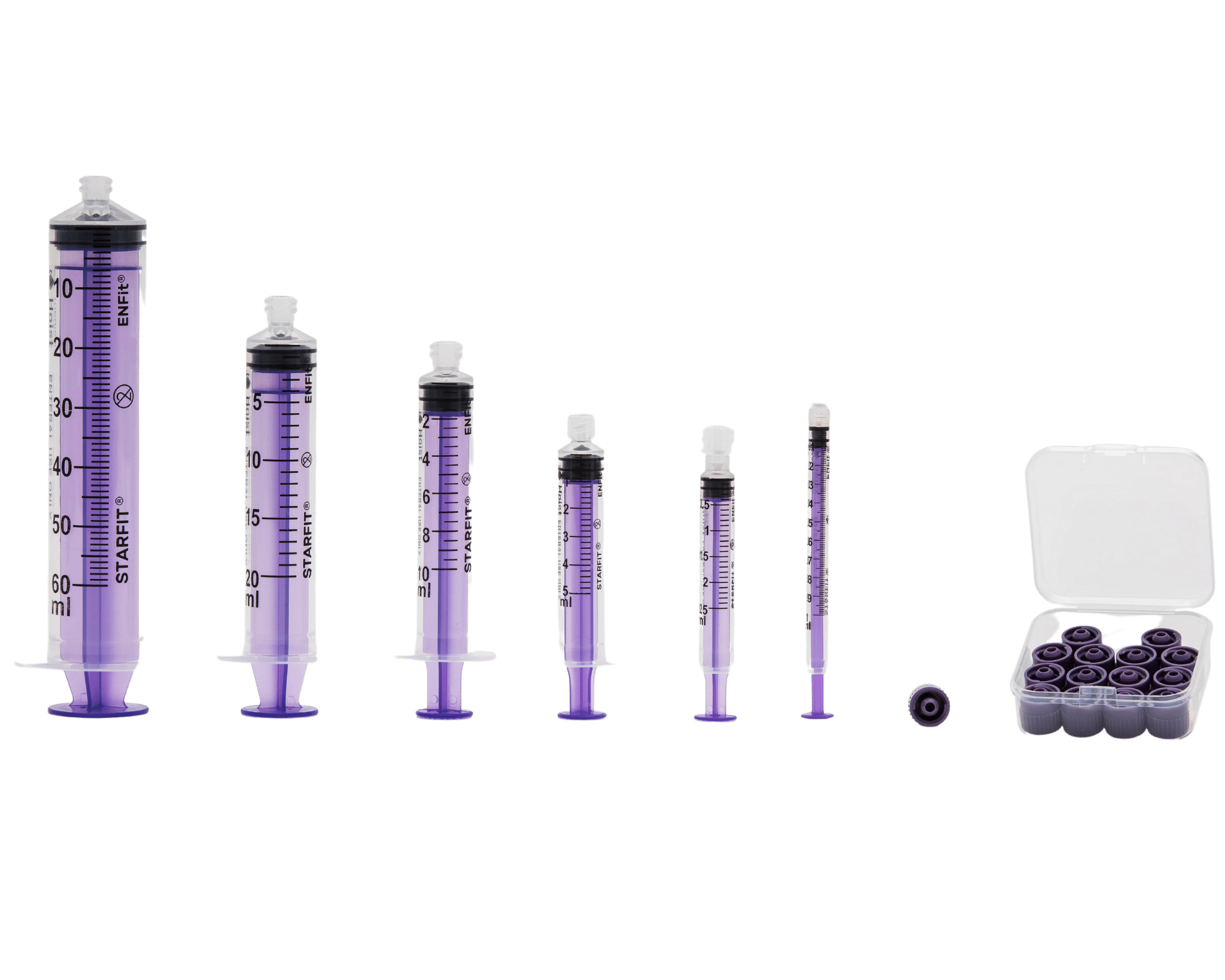 Enteral syringe